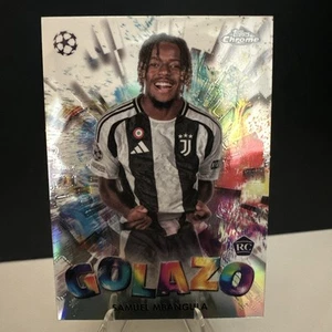 2024-25 Topps Chrome UEFA Golazo RC Samuel Mbangula #GZ-5 - Picture 1 of 2