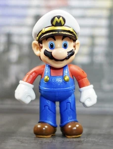 2018 Jakks Pacific Captain Mario Super Mario Odyssey 4" Poseable Action Figure - Picture 1 of 5