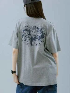 *NEW* NewJeans x Murakami Grey T-shirt Fan Meeting BUNNIES CAMP Tokyo 2024 - Picture 1 of 10