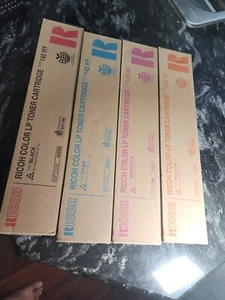 Ricoh Savin Lanier B/C/M/Y Color LP Toner Cartridge 145 HY (SET OF 4) - Picture 1 of 3