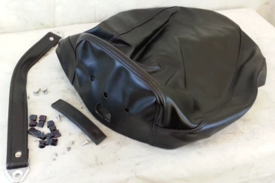 FODERO COPERTINA PER SELLA VESPA 125 PX 1 serie - Colore: NERA - Immagine 1 di 4