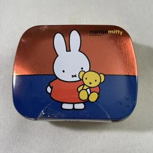 Miffy With Boris Bear Sugar Free Peppermint Mints In Collectible Tin New Sealed - Picture 1 of 3
