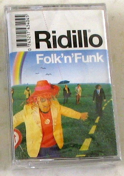 RIDILLO - FOLK'N'FUNK - Musicassetta Sigillata MC K7 - Immagine 1 di 1