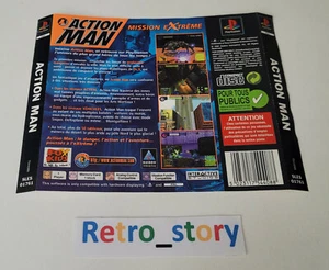 Sony Playstation PS1 - Action Man - Jaquette Arrière / Back Cover - Picture 1 of 3