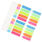  6 Books Page Marker Colored Sticky Tabs Note Markers Label Stickers Memo Notes