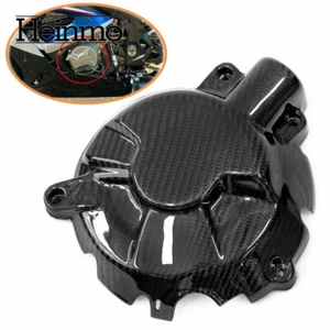3K Real Carbon Fiber For 2019-2021 BMW S1000RR Engine Cover Case Guard Protector - Picture 1 of 6