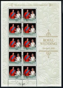 AUSTRALIA - 2011 'ROYAL WEDDING' Sheetlet CTO [B8759] - Bild 1 von 1