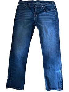 Men's Levis Jeans 559 Relaxed Straight Dark Wash Denim Casual Size 32X32 EUC - Picture 1 of 22