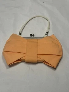 the childrens place girls peach bow purse clutch - Imagen 1 de 5