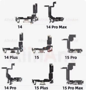 NAPPE CONNECTEUR DE CHARGE IPHONE 8 / X / XS / XR / 11 / 12 / 13/ 14 / 15 - Photo 1 sur 23