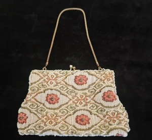 Vintage Beaded Evening Purse Free Shipping - Picture 1 of 4