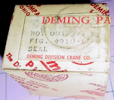 Genuine Crane Deming Pump Shaft OEM Mechanical Seal Replacement 0030699 USA NOS - Image 1 of 4
