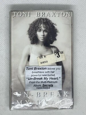 TONI BRAXTON CASSETTE SINGLE “ Un - Break My Heart “ 1996 LaFace Sealed New - Image 1 of 4