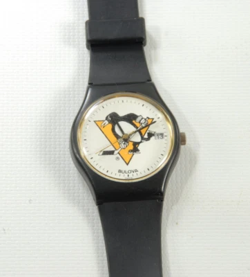 Reloj deportivo Pittsburgh Penguins Bulova Sportstime NHL 2HS15 - no funciona Foto 1 de 4
