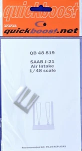 Quickboost 1/48 Resin Saab J-21A3 Lufteinlass für Pilot Replicas - 48819 - Bild 1 von 1