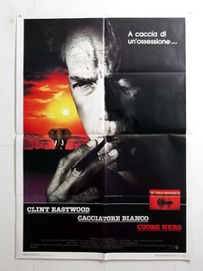 cm.100x140 - WHITE HUNTER, BLACK HEART - CLINT EASTWOOD - US DRAMA AFRICA - M34-3 - Bild 1 von 1