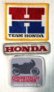 Team Honda Vintage LOT Mechanic Jacket Racing Auto Patch Leader 1986 Update - Picture 1 of 5