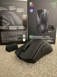 Razer DeathAdder V3 Pro + HyperPolling Wireless-Adapter kabellose E-Sport-Maus - Afbeelding 1 van 4