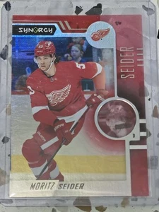 Moritz Seider - Base Red #1 - 2022-23 Upper Deck Synergy - Picture 1 of 2
