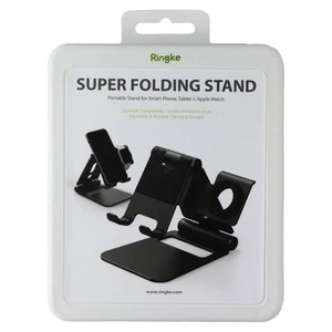 Ringke Super Support Pliable pour Smartphone/Tablette/Montre Apple - Noir - Photo 1 sur 2