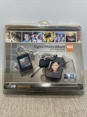 Innovage 8Mb/USB Rechargeable Digital Photo Album with Key Chain - Image 1 of 4