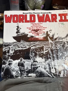 GREAT FILM THEMES INSPIRED BY WORLD WAR II - SPRINGBOARD RECORDS LP - Picture 1 of 4
