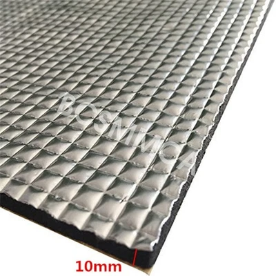 Heat Shield Sound Deadening Noise Pad Mat For Car Engine Hood Insulation Trim Foto 1 de 4