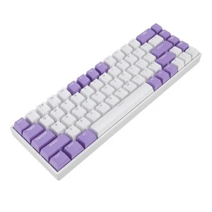 68 Keys Red Switch Mechanical Keyboard RGB 60 Percent USB C Wired Gaming Key WAS - Picture 1 of 12