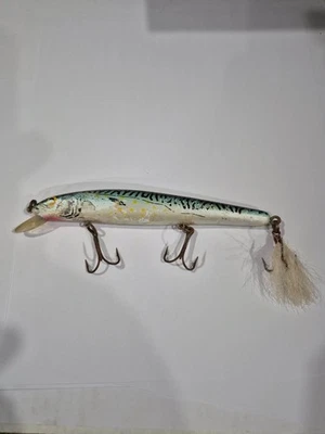 Vintage Bomber ? Minnow Swimbaits Green 6" Saltwater Mackeral - Image 1 of 4