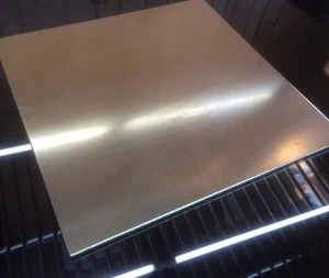 PLACA DE HOJA DE LATÓN 1/8"" NUEVA 12""X12"" .125 Grosor *TAMAÑOS PERSONALIZADOS DISPONIBLES* - Imagen 1 de 2