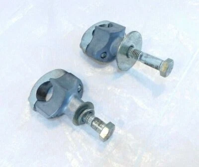 Abrazaderas de soporte de montaje elevador para manillar Harley Davidson Road King & Electra Glide Foto 1 de 4