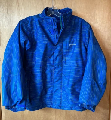 Patagonia Ski Snowboard Winter Jacket Youth Kid's Blue Insulated - Size M (10) - Image 1 of 3