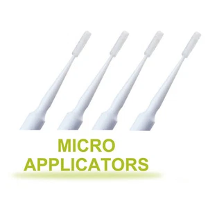 100Pcs Dental Disposable Micro Tooth Applicators Brushes Ultrafine Tips 1.0mm - Picture 1 of 3