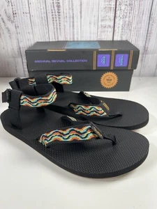 Sandalias originales Teva Archival años 80 Revive para hombre talla 13 - Imagen 1 de 6