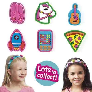 Boppiband Pop & Swop Interchangeable Charm for Hairband, Unicorn Dreams Set of 6 - Picture 1 of 9