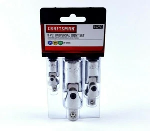 Craftsman 3 Piece Universal Joint Set Socket - Picture 1 of 3