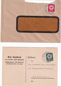 Reich1903 Lote De 7 Sobres Franqueados Con Sellos De Servicio N5242 - Imagen 1 de 4