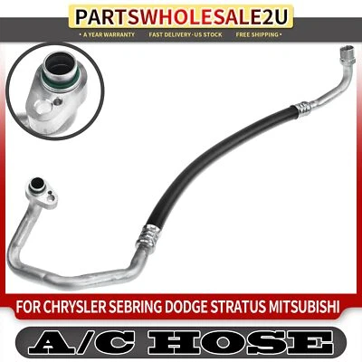 A/C Refrigerant Hose for Dodge Stratus Chrysler Sebring Mitsubishi Eclipse 2.4L - Image 1 of 4