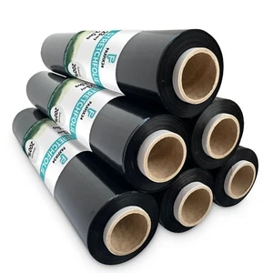 Handstretchfolie Stretchfolie Palettenfolie Wickelfolie Strechfolie Schwarz 23my - Bild 1 von 10