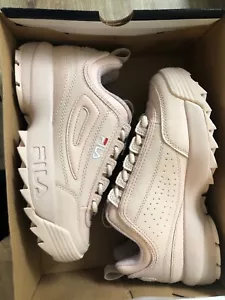 Scarpe da ginnastica FILA Disruptor II Premium taglia US6,5 EU 37,5 da donna rosa alla moda - Foto 1 di 4