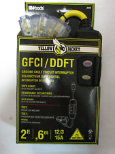 Woods 2ft GFCI/DDFT Ground Fault Circuit Interrupter - Item #2816 BRAND NEW