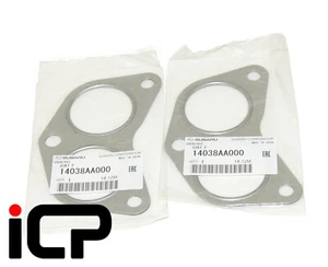 Genuine Exhaust Manifold Gaskets Fits: Subaru Impreza 92-20 Turbo WRX STi RA P1 - Picture 1 of 1