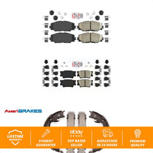 Front Ceramic Disc Brake Pads Kit For Toyota RAV4 Lexus HS250h