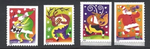 US Scott # 3821 - 3824 / Christmas Music Makers 2003 Set of 4 Singles MNH - Picture 1 of 1