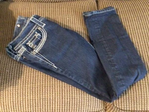 Miss Me Brand Girls Jeans, Size 24 Waist,JE5685T2L Straight ,Blue NEW,inseam 29 - Picture 1 of 9