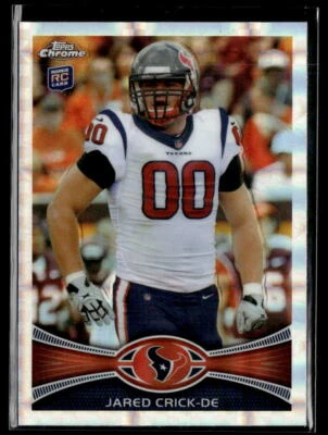 2012 Topps Chrome #11 Jared Crick Xfractor #/499 - Image 1 of 2