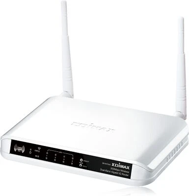 Edimax BR-6475ND 300Mbps 11n Wireless Concurrent Dual-Band Gigabit iQ Router - Image 1 of 2