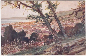 TRIESTE - PANORAMA - ILLUSTRATORE - ARTIST SIGNED -84674- - Bild 1 von 1