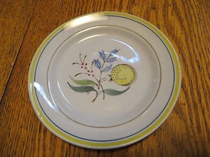 Vintage Arabia Wildblumen Teller-handbemalt EW oder VV Finnland 5 7/8" Brot/Butter - Bild 1 von 2