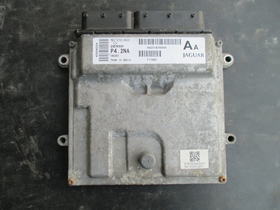 Computadora Jaguar XF 2009 motor ECM mb279700-9430 8x2314C568aa Foto 1 de 1
